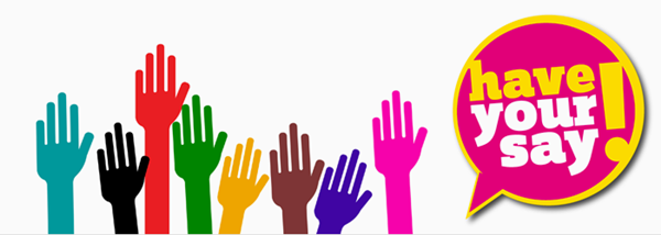 Have Your Say graphic